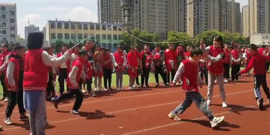 韵律操舞动健康 跳绳赛绳采飞扬 | 记南昌现代外国语学校小学部八字跳绳比赛