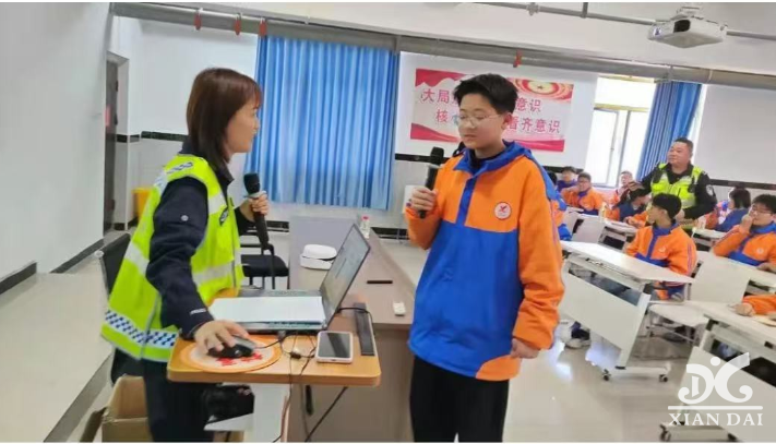 交通安全伴我行，守护平安佑童心｜南昌现代外国语学校举办交通安全讲座