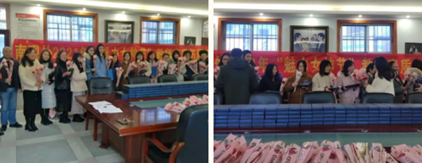 铿锵玫瑰 尽显风采 | 南昌现代外国语学校开展2021“魅力女神节”教师素质拓展活动