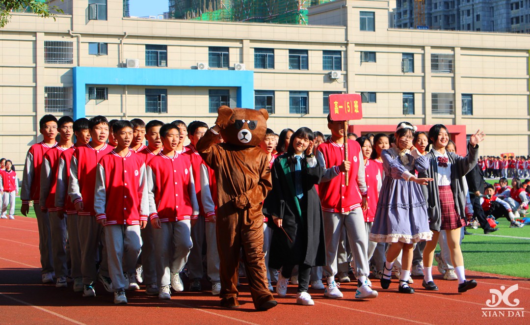 南昌现代外国语学校第二十三届运动会开幕式掠影（三十）